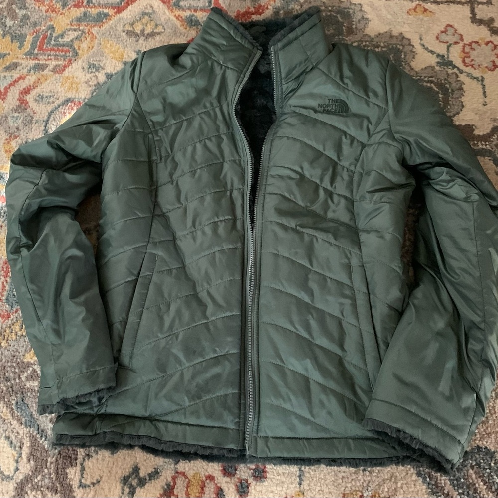 North Face Fleece Insulated Reversible Jacket